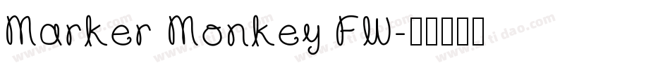 Marker Monkey FW字体转换